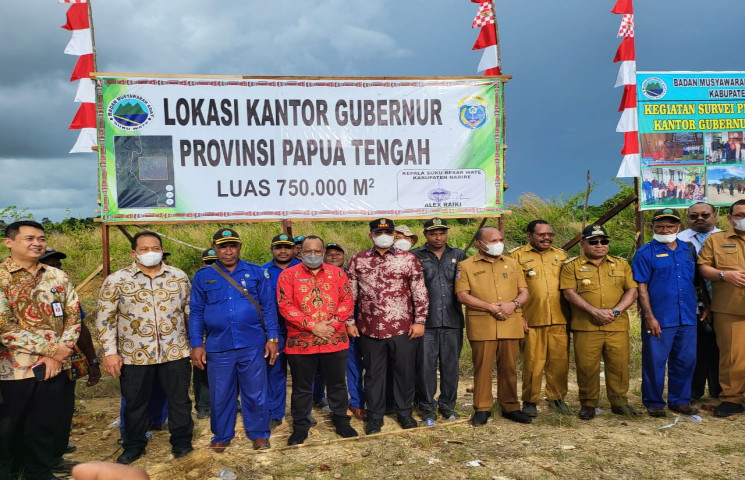 Masyarakat Adat Nabire Hibah Lahan Bangun Kantor Gubernur Papua Tengah